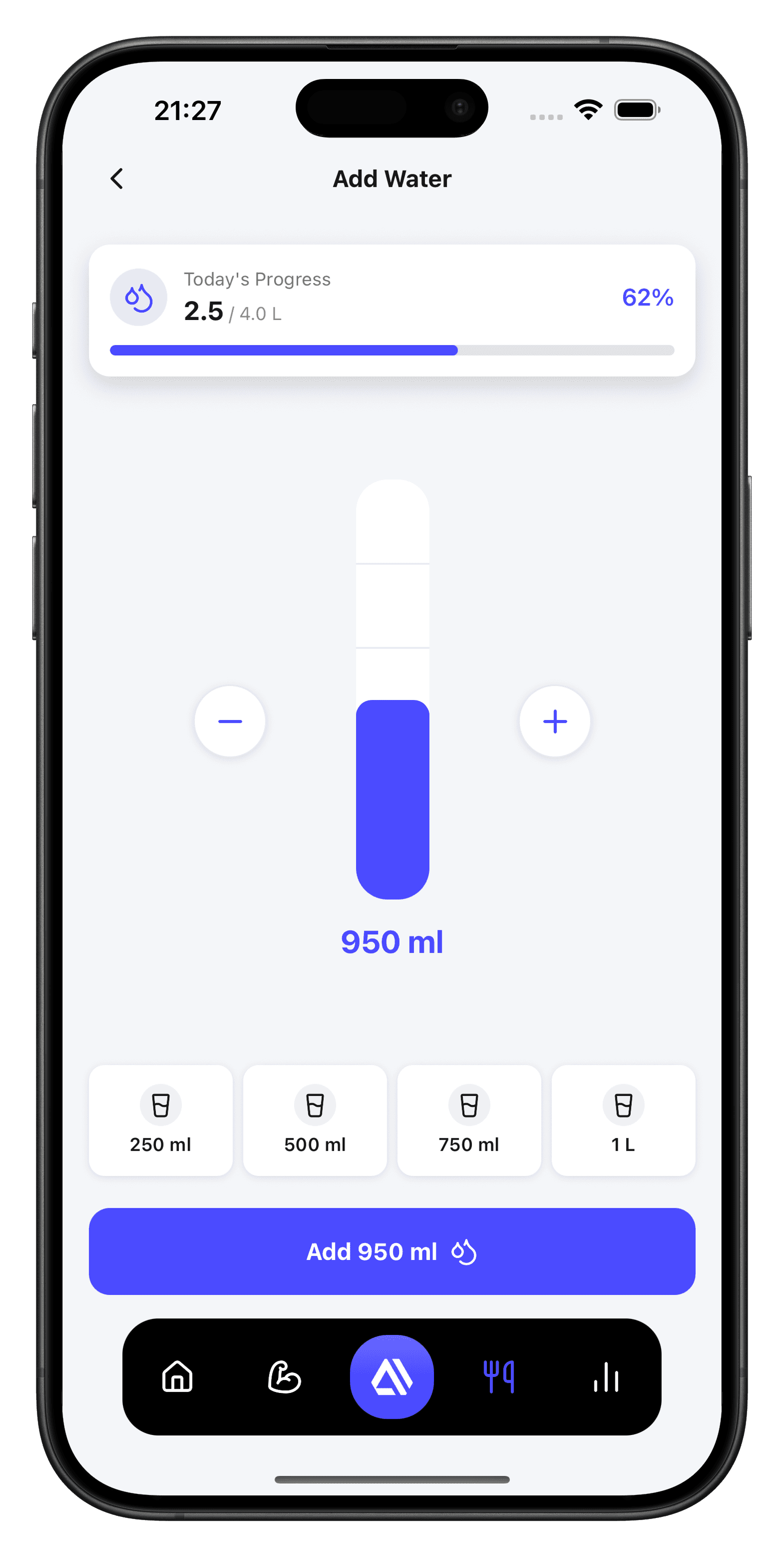 Hydration screenshot